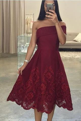 Sexy Short Asymmetric Neck One Shoulder Knee Length Formal Dress Prom Dresses WK677