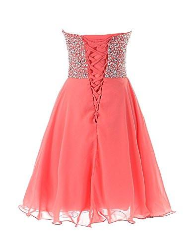 Short Mini Beaded Prom Homecoming Dresses ELF174