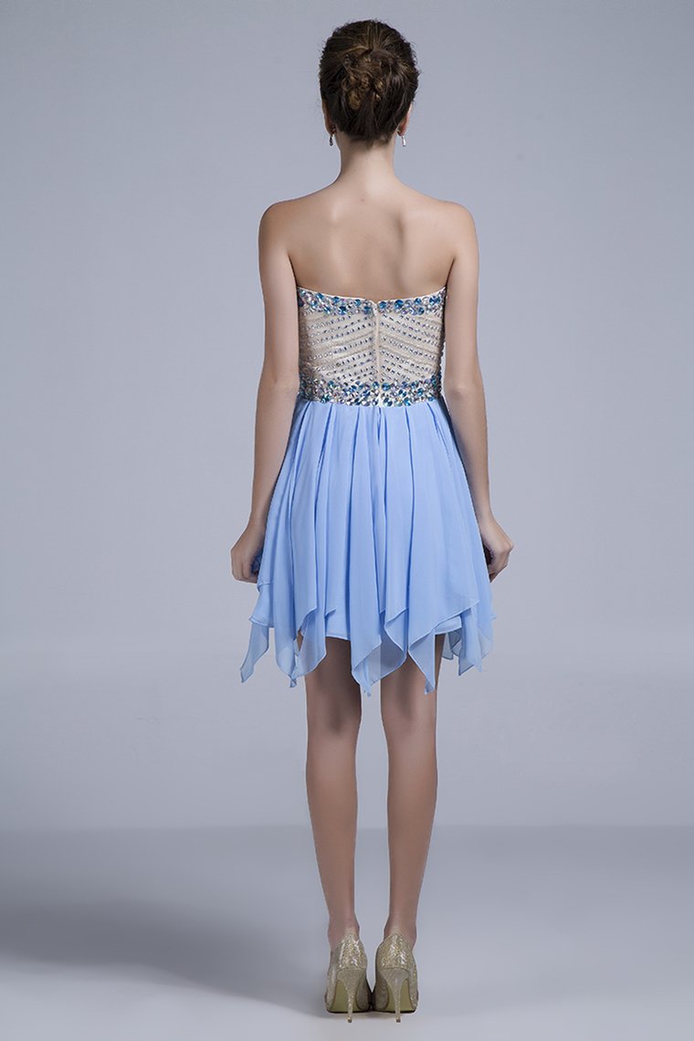 Stunning Homecoming Dresses Sweetheart A Line Short/Mini With Beads New Arrival