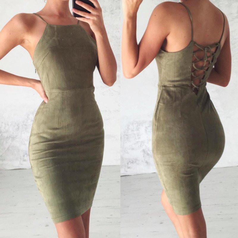 Sexy Mermaid Dark Green Short Prom Dress Spaghetti Straps Lace up Homecoming Dresses WK430