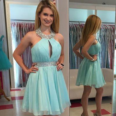 Light Blue Homecoming Dress Homecoming Dresses Homecoming Gowns WK889